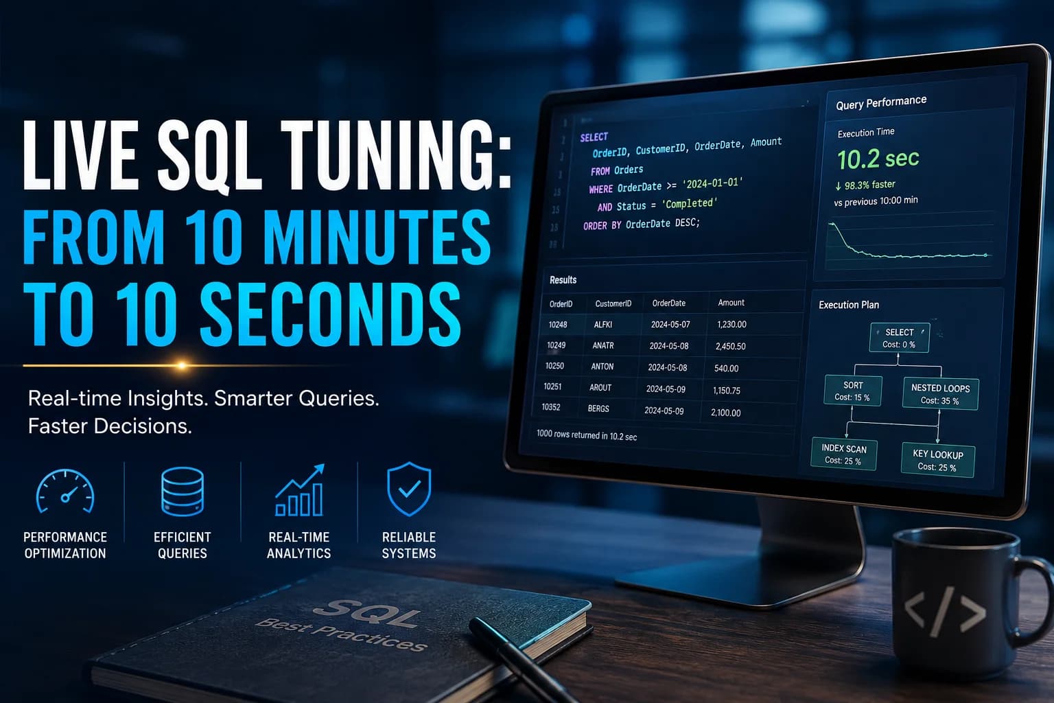 [Video] Live SQL Tuning: From 10 Minutes to 10 Seconds