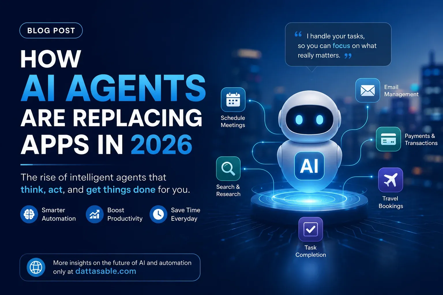 Beyond the Screen: How AI Agents Are Replacing Apps in 2026