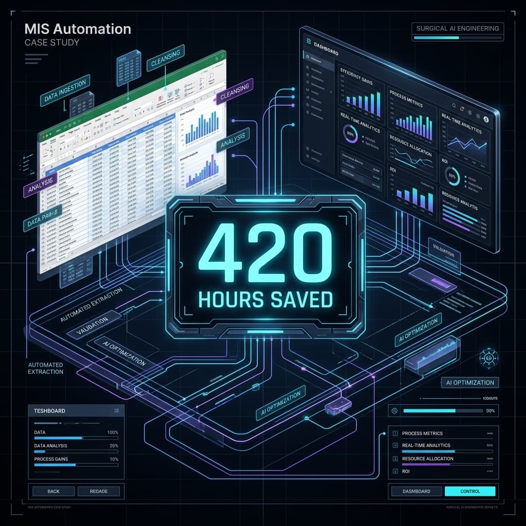 Case Study: Automating 400+ Manual MIS Hours for Global Logistics Stakeholders