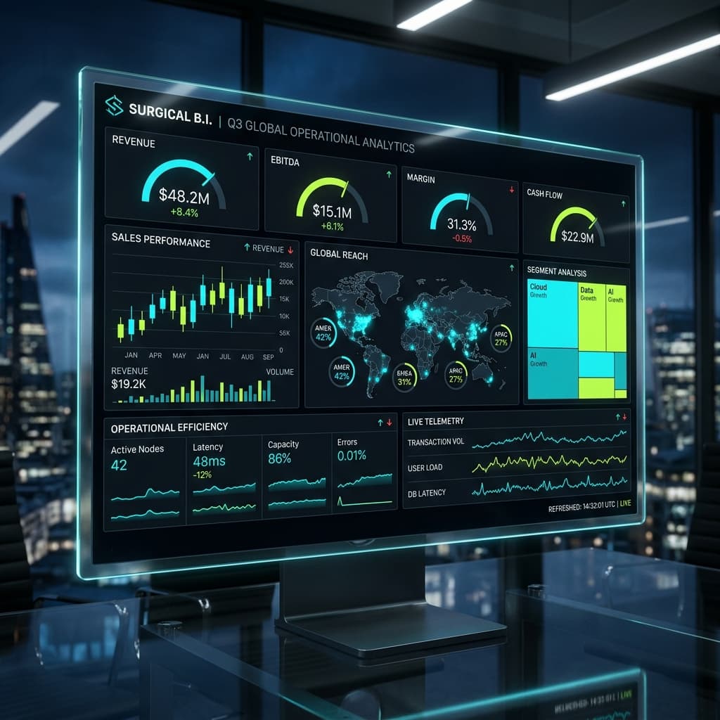Mastering the 'Surgical' UI: Principles of Professional Dashboard Engineering