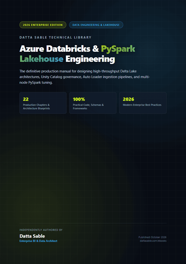Azure Databricks & PySpark Lakehouse Engineering book cover