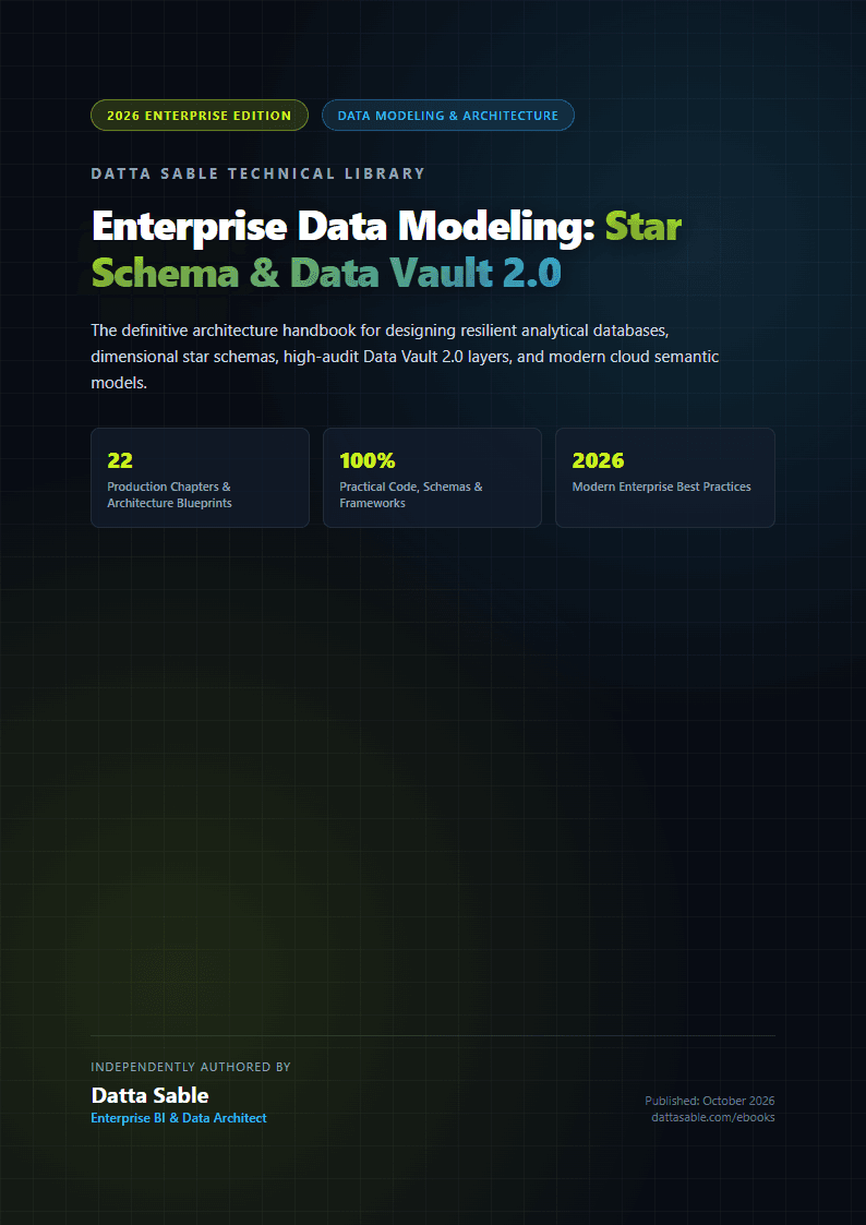 Enterprise Data Modeling: Star Schema, Snowflake & Data Vault 2.0 book cover