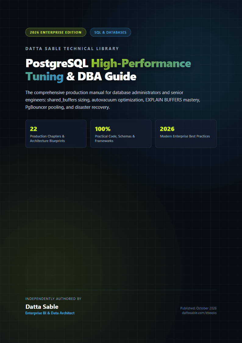 PostgreSQL High-Performance Tuning & Database Administration book cover