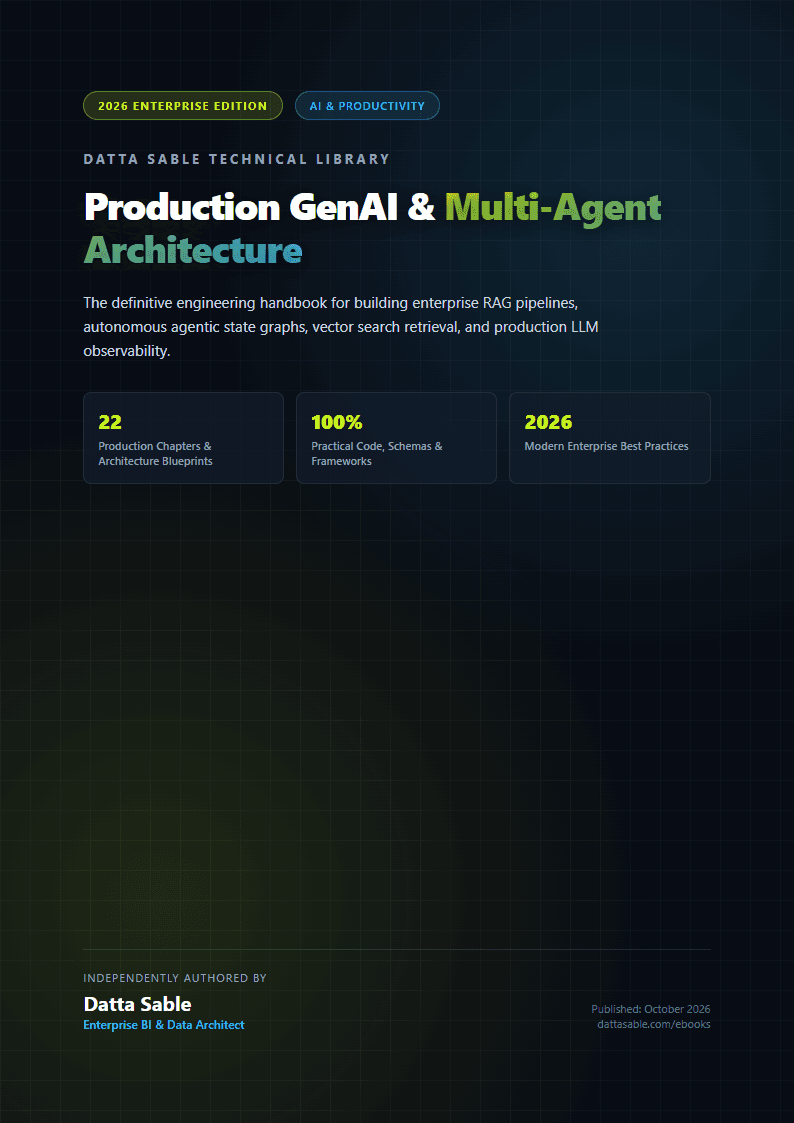 Production GenAI & Multi-Agent Architecture: RAG & LLM Systems book cover