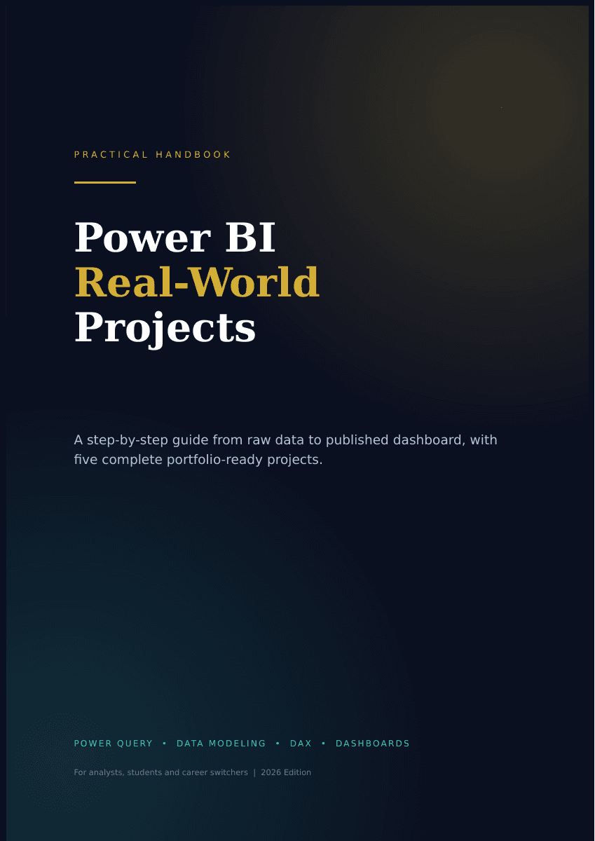 Power BI Real-World Projects book cover