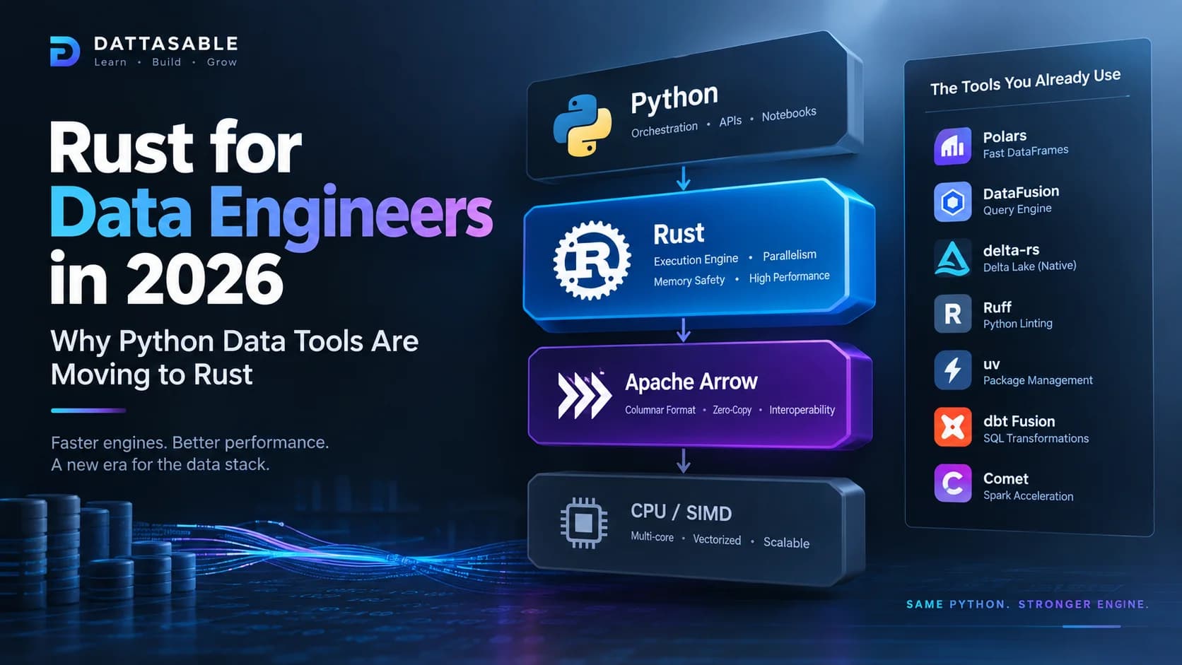 Rust for Data Engineers in 2026: Why Python Data Tools Are Moving to Rust