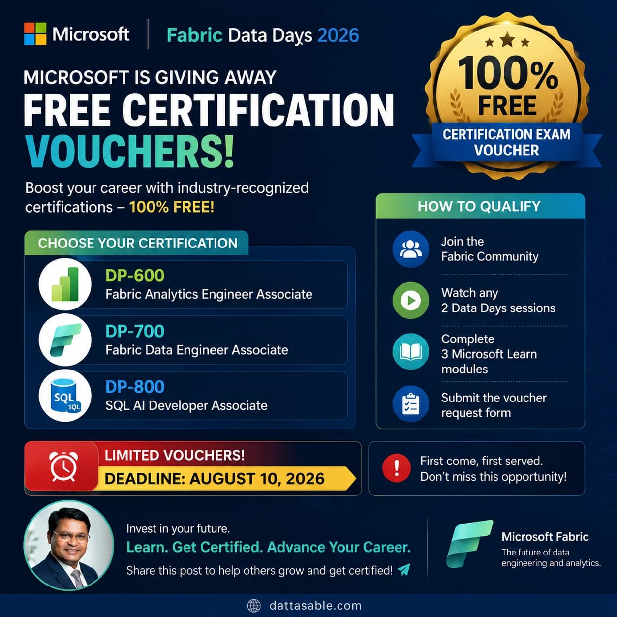 How to Get Free Microsoft Data Certifications: The Fabric Data Days 2026 Campaign Guide
