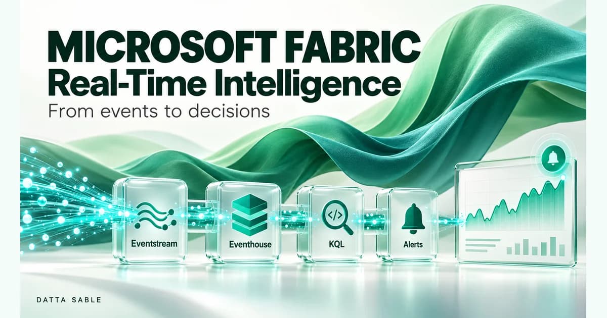 Microsoft Fabric Real-Time Intelligence: A Practical Guide