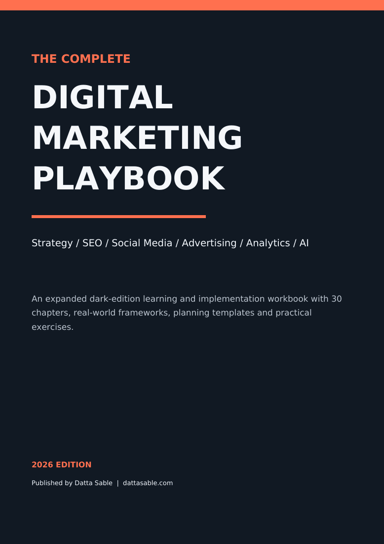 The Complete Digital Marketing Playbook book cover