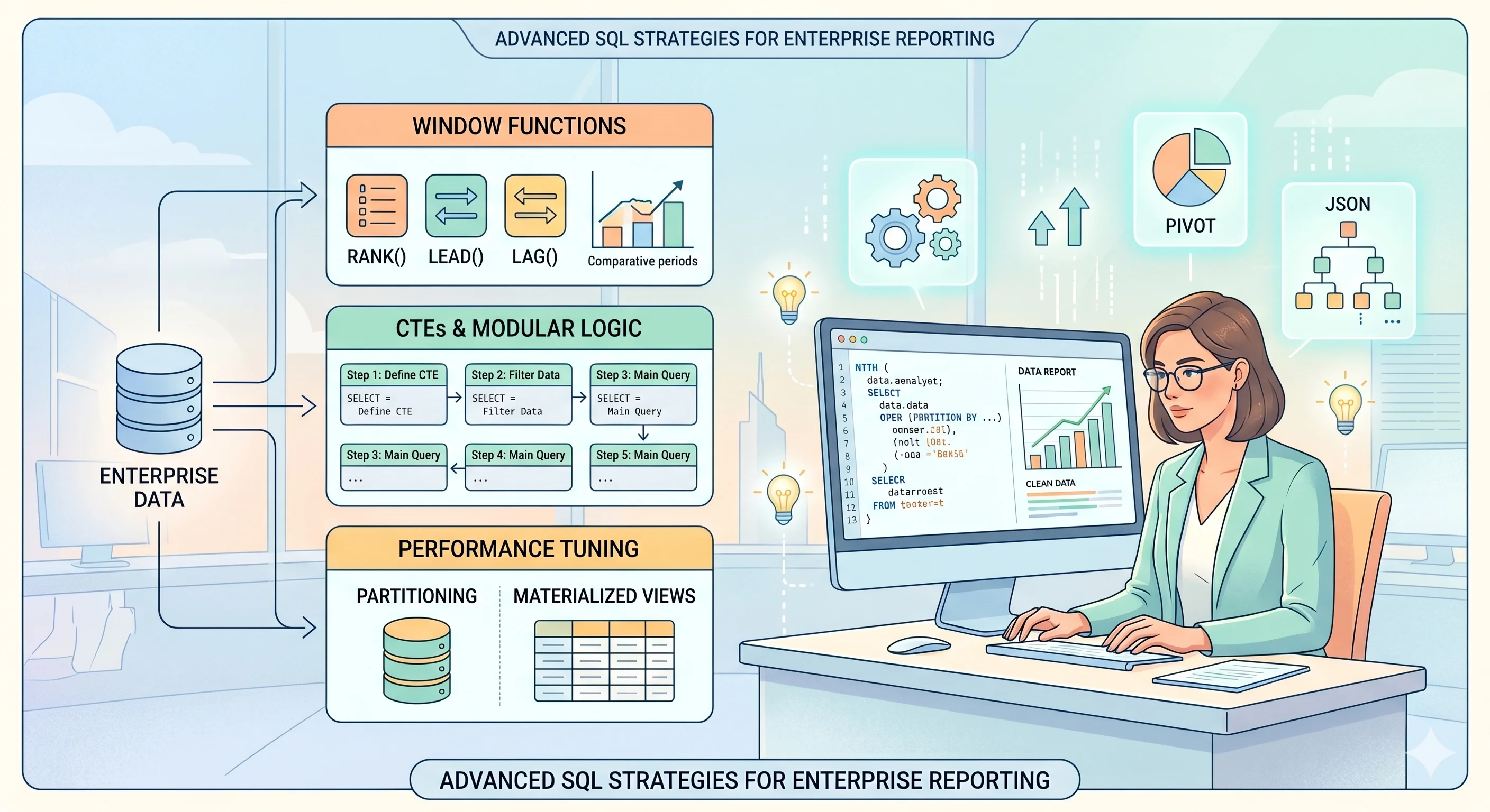 Advanced SQL Strategies for Enterprise Reporting