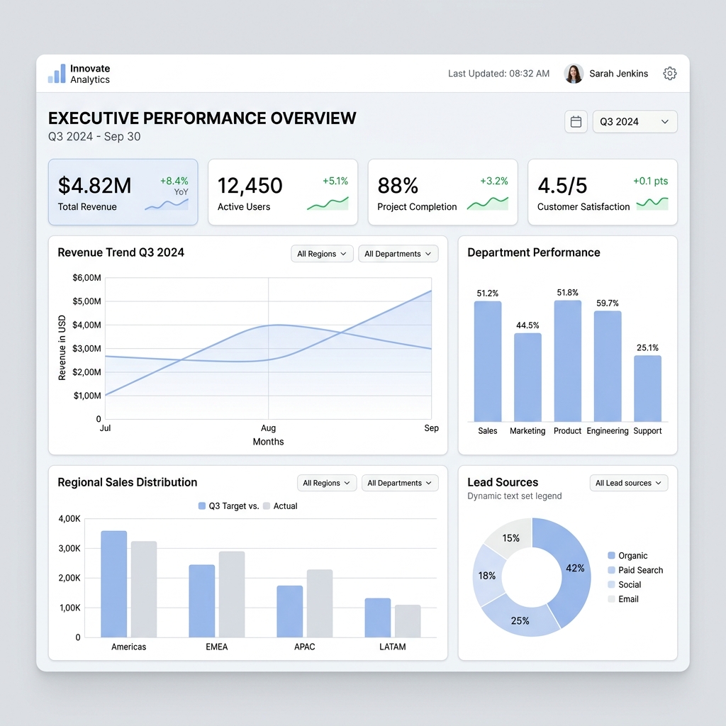 Executive KPI Dashboard