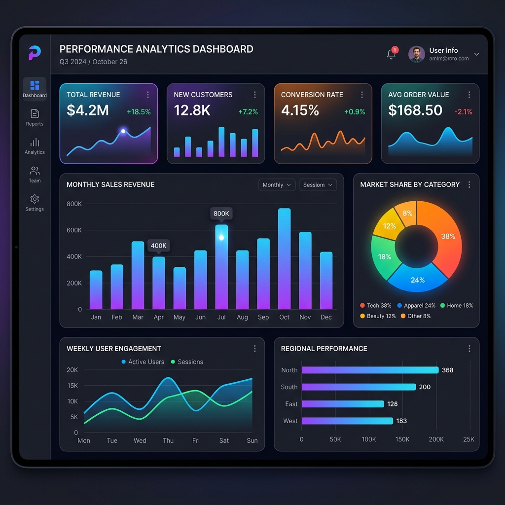 Marketing KPI Command Center
