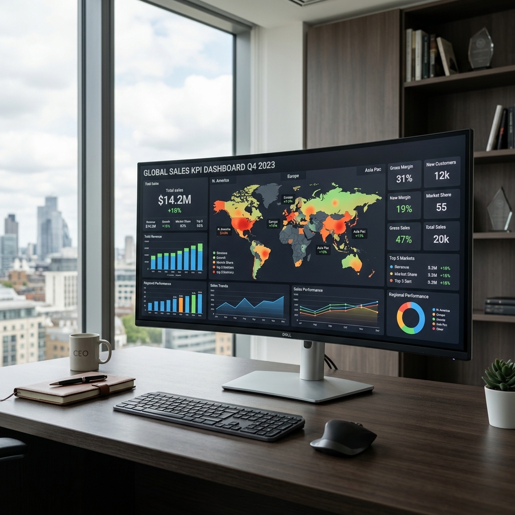 Global Sales KPI Tracker